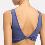 Спортивный бюстгальтер-бралетт Reebok, синий - фото 4