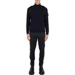 Свитер мужской темно-синий Stone Island, темно-синий - фото 3