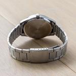 Часы Casio Dress Classic Minimalistic Analog Watch 'Silver Steel Black', черный - фото 2