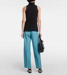 Хлопковый топ с потертостями Jil Sander, черный - фото 2