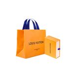 LOUIS VUITTON Шёлковый платок женский голубой, Blue - фото 5