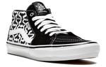 Кроссовки supreme x grosso mid 'monogram s - black' Vans, черный - фото 3