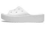 Тапочки classic platform sandals Crocs, белый - фото 2