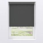 Рулонная штора блекаут 60/190 см, антрацитовый - фото