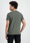 Футболка с принтом Alpha Industries, оливковый - фото 3