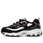 Кроссовки d'lites 1.0 'black floral' Skechers, черный - фото