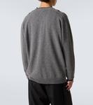 Свитер из интарсии из шерсти и кашемира Plan C, Light Grey Base Mult.Rhombus - фото 4