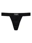 Стринги с логотипом DSQUARED2, черный - фото