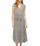 Женское макси бохо платье в мятном цвете Mystree - фото