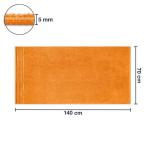 Банное полотенце WohnDirect JASMINA, апельсин - фото 5