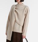 Драпированный свитер Vince, H Dove Oat - фото 6