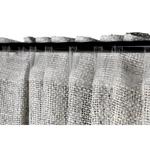 Прозрачная кнопка штора яркая, серый - фото 4