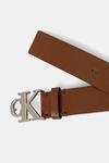 Кожаный ремень Calvin Klein, коричневый - фото 2