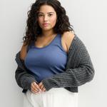 Джемпер с круглым вырезом Juniors plus size So, Camille Brown - фото 4