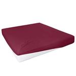 Простыня с эластаном box spring Hahn Haustextilien Gmbh, бордовый - фото