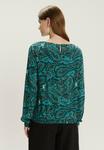 Блуза Greenpoint Blouse, Print/Turquoise - фото 2