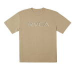 Футболка с коротким рукавом Rvca Big Embossed, бежевый - фото