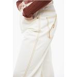 Белые хлопковые джинсы Деним Tory Burch, White - фото 3