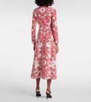 Укороченный кардиган с узором пейсли Etro, бордовый - фото 3