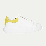 Кроссовки Alexander McQueen Alexander McQueen Oversized Sneaker 'White Yellow Crocodile', белый - фото