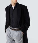 Плетёный кожаный ремень Rubinacci, коричневый - фото 2