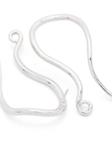 BEATRIZ PALACIOS серьги Hook L, серебряный - фото 3