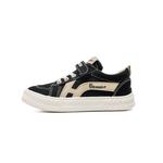 Детские кеды Kids WARRIOR, черный/бежевый - фото