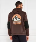 Толстовка Regular fit Ea7, коричневый - фото 3