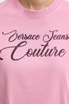 Футболка Versace Jeans Couture, розовый - фото 5