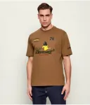 Футболка regular fit Iceberg, хаки - фото