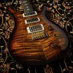 PRS Studio 22 Flame Maple 10-Top - Черно-золотой обертон - фото 23