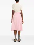 Юбка миди с принтом Marni, розовый - фото 4