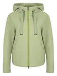 Куртка с капюшоном и застежкой-молнией спереди Herno, зеленый - фото