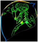 Шлем Airflite Bugoid Blitz Icon, синий - фото 5