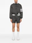 Шорты с логотипом THOM BROWNE, серый - фото 2