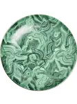 Круглое блюдо malachite, 46 см, L'Objet, зеленый - фото