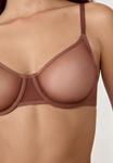 Бюстгальтер Etam PURE MESH, Light Brown/Brown - фото 4