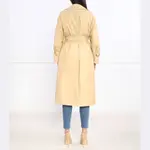 Тренч Twin-Set, коричневый - фото 3