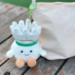 Плюшевый кулон с милым бадминтоном 10 см высота AECELI - фото 3