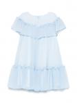 Платье с оборками Patachou, синий - фото 2
