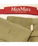 Зеленые хлопковые брюки, модель Casarsa Max Mara, зеленый - фото 4