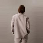 Классическая серая рубашка мужская Calvin Klein, серый - фото 6