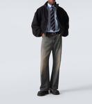 Шерстяная блузон куртка Balenciaga, Black - фото 2