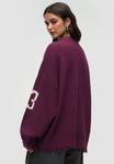 Джемпер WRSTBHVR TOVE, Grape Wine/Berry - фото 3