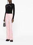 Palm Angels расклешенные брюки, розовый - фото 2