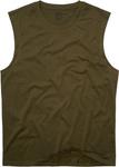 Футболка Brandit sleeveless Shirt, оливковый - фото