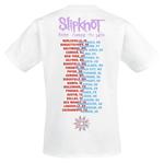 Футболка Slipknot Tour 2024 Devil, белый - фото 2