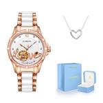 STARKING Часы Mechanical Movement Watch Women's Watch White Dial - фото 2