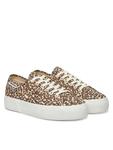 Кроссовки Platform Leopard Print Superga, коричневый - фото 2