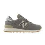 Кроссовки New Balance Wmns 574 Harbor Grey Leopard, серый - фото